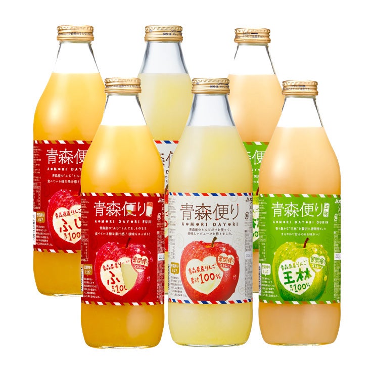 JA アオレン 青森便り 飲み比べ セット 1000ml 6本