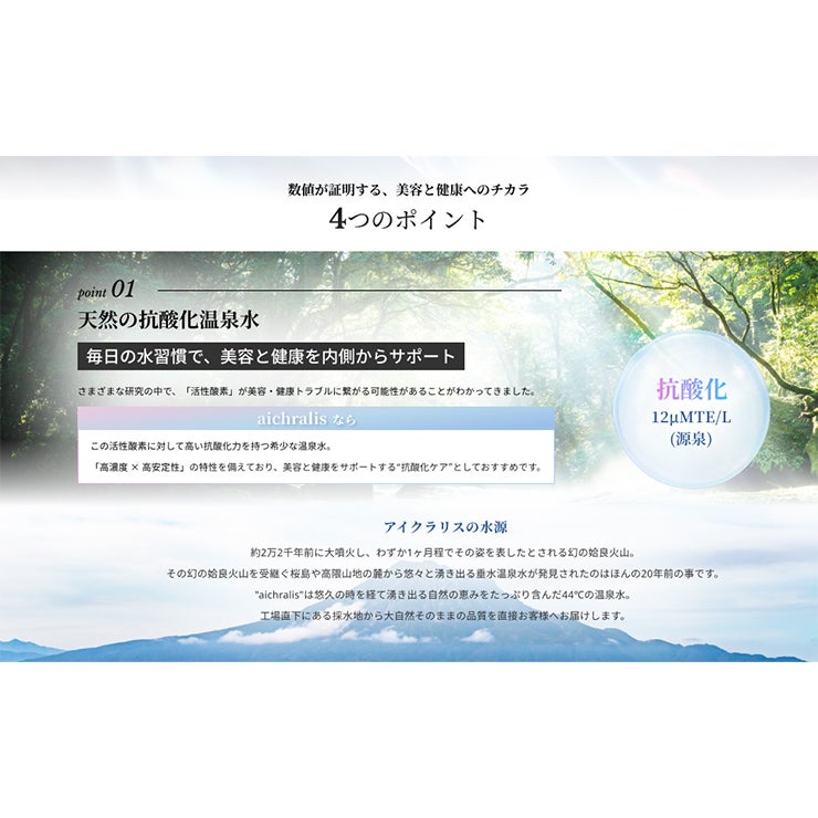 アイクラリス タイムレスウォーター 2L 12本