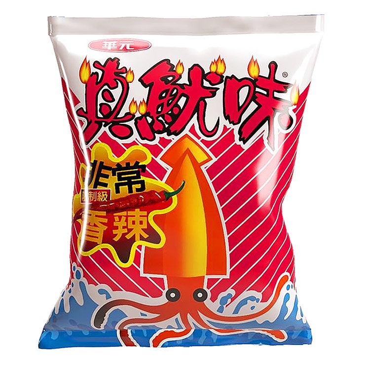 華元 イカ風味スナック 辛口
