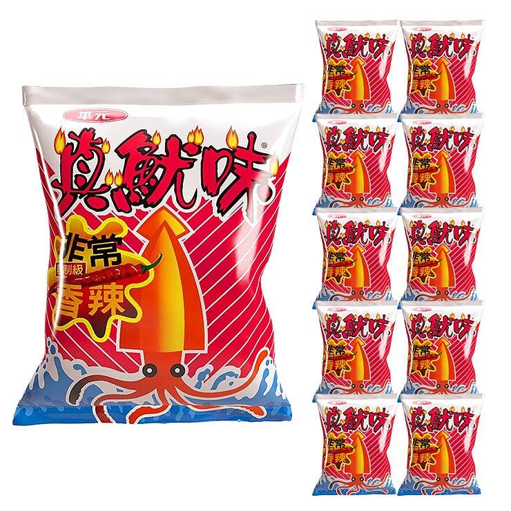 華元 イカ風味スナック 辛口
