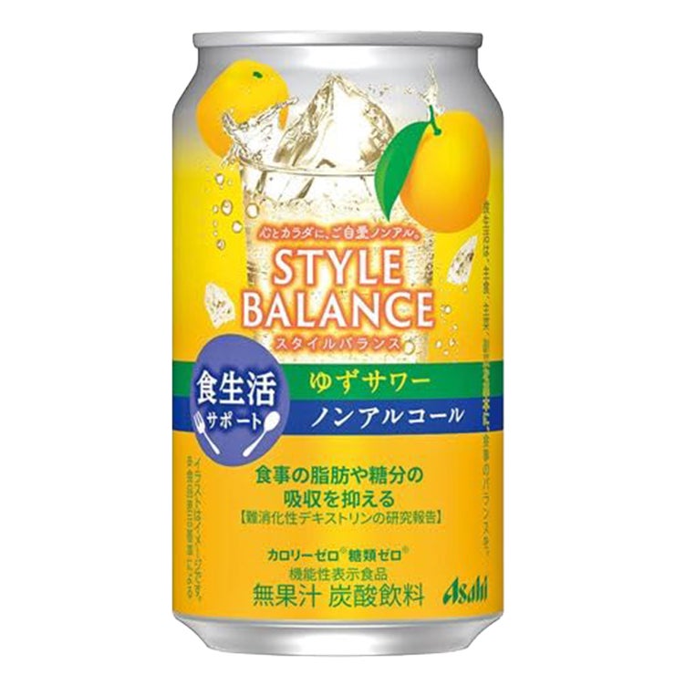  アウトレット アサヒ スタイルバランス 食サポ ゆずサワー缶