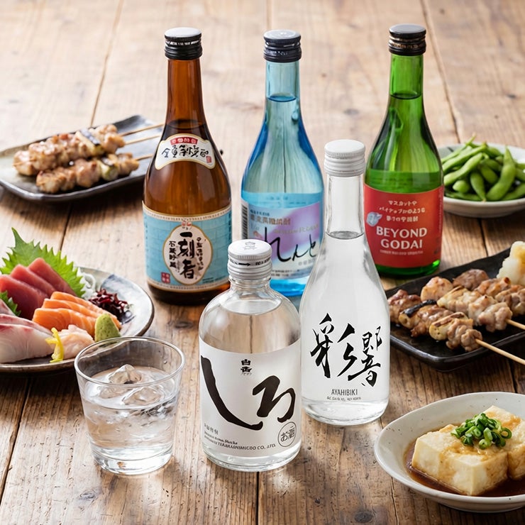 焼酎小瓶 飲み比べ 5本セット 300ml 