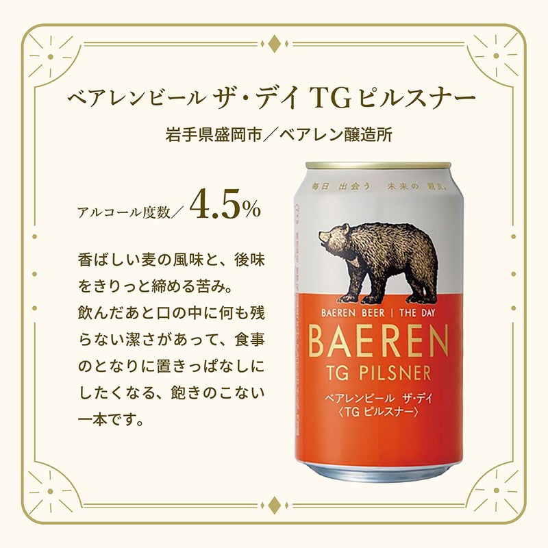ベアレンビール ザ・デイ TGピルスナー
