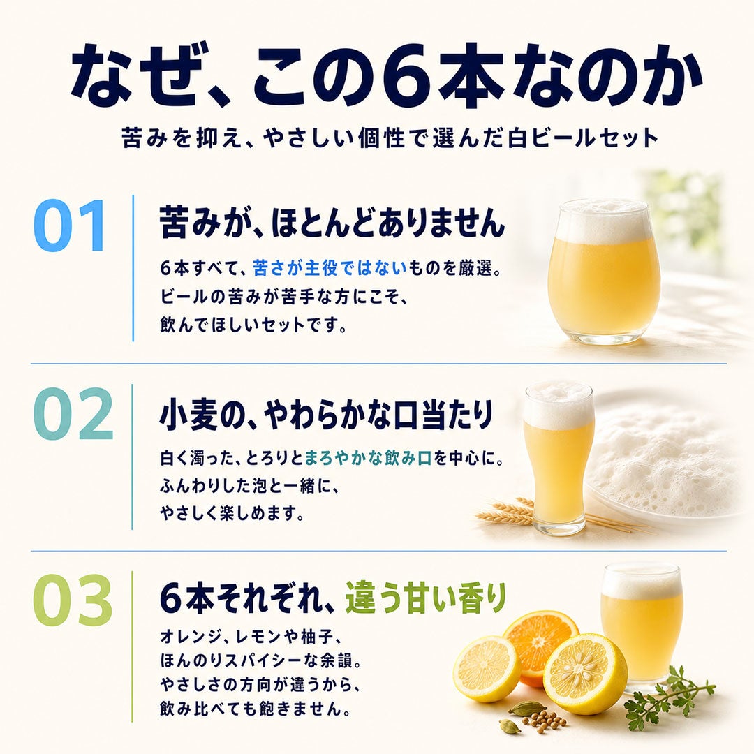 ふんわりまろやかタイプ ビールセット