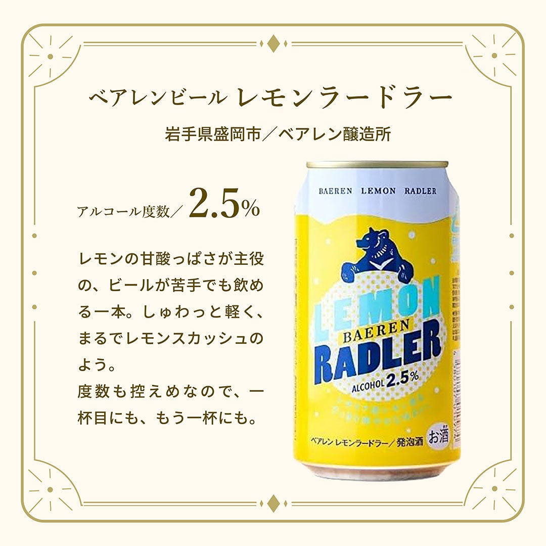 ベアレンビール レモンラードラー