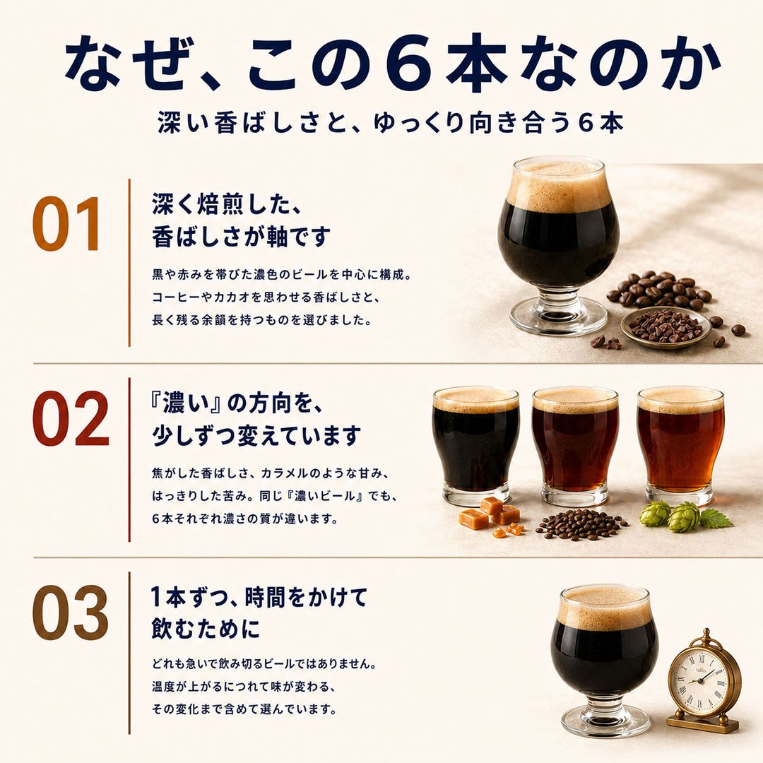 なぜこの6本なのか