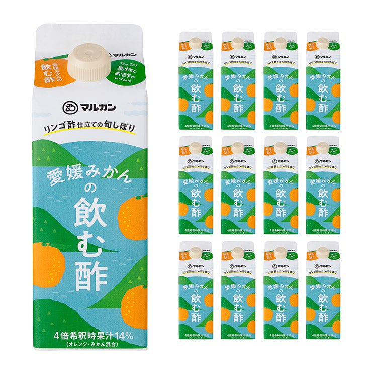  マルカン酢 リンゴ酢仕立て 愛媛みかん