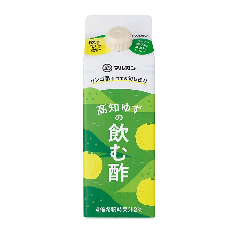 マルカン酢 リンゴ酢仕立て 高知ゆず