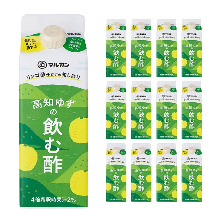  マルカン酢 リンゴ酢仕立て 高知ゆず