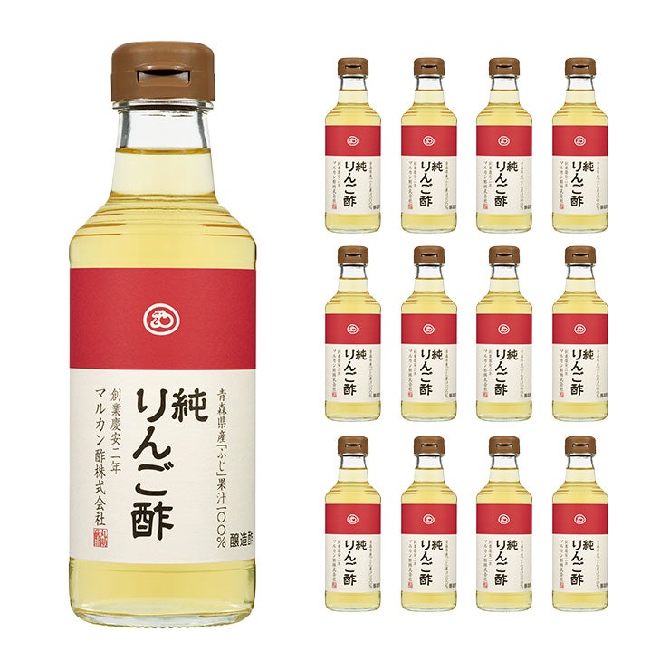 マルカン酢 純リンゴ酢 プレミアム 瓶