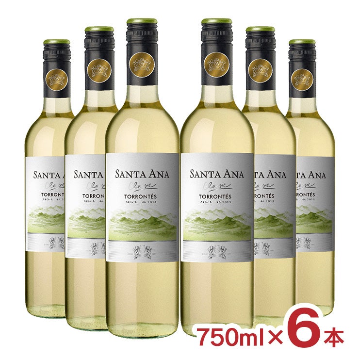 サンタ・アナ クラシック トロンテス 白 750ml 6本