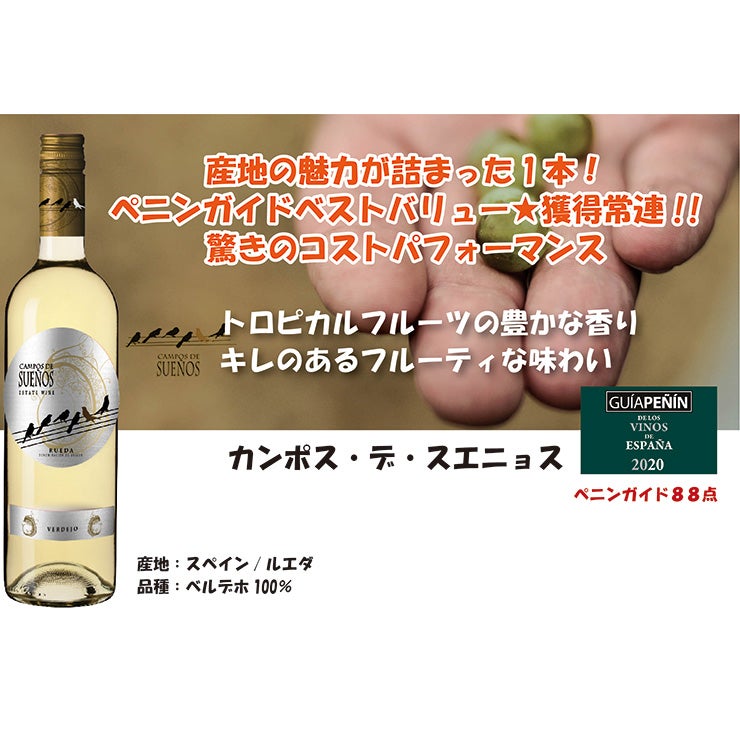 ビネルヒア カンポス・デ・スエニョス 白