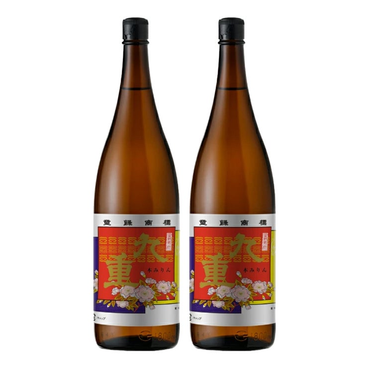 九重味醂 本みりん 九重 1800ml 3本 瓶 調味料 みりん