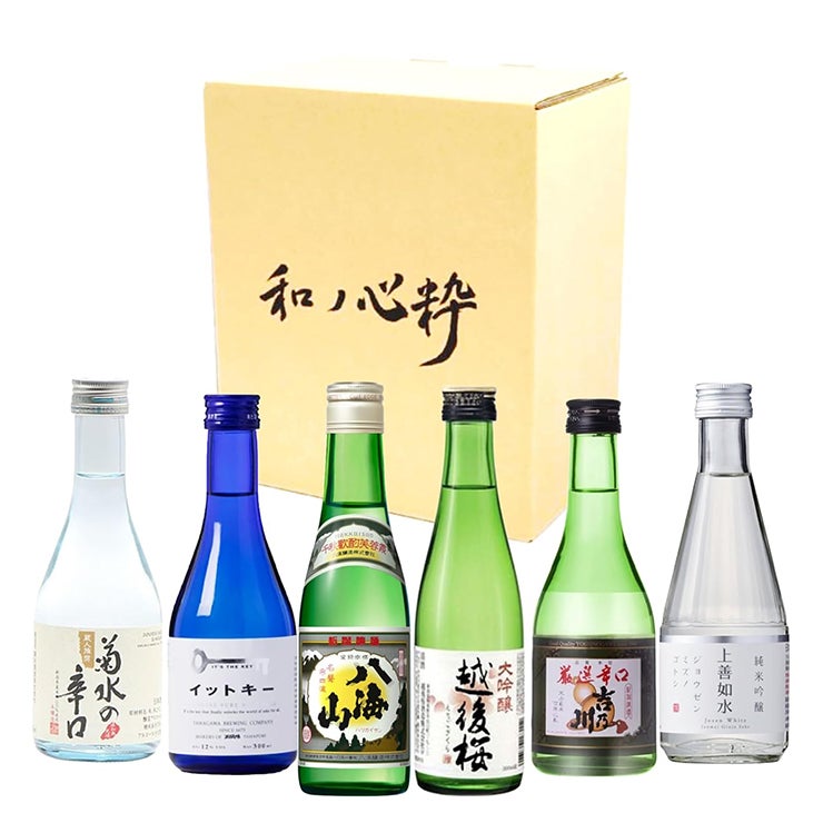 日本酒 新潟の有名地酒飲み比べ 300ml 6本