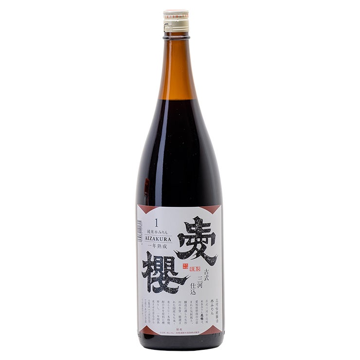 杉浦味醂 古式三河仕込 愛櫻 純米本みりん 一年熟成