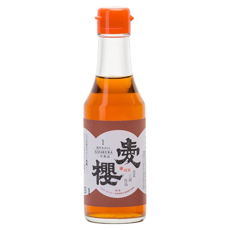 杉浦味醂 古式三河仕込 愛櫻 純米本みりん 一年熟成 200ml 