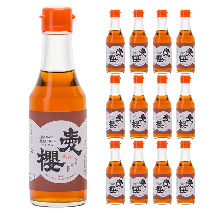 杉浦味醂 古式三河仕込 愛櫻 純米本みりん 一年熟成 200ml 