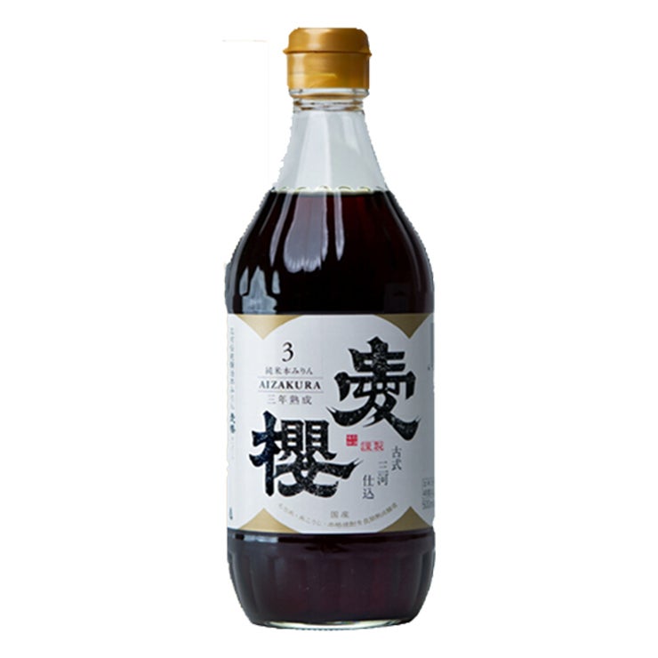 杉浦味醂 古式三河仕込 愛櫻 純米本みりん 三年熟成