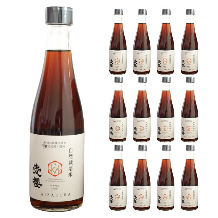 杉浦味醂 愛櫻 碧南産自然栽培米みりん 三年熟成