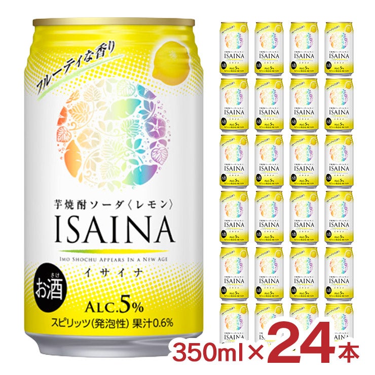 宝酒造 ISAINA 芋焼酎ソーダ レモン