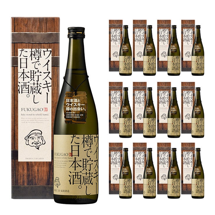福顔酒造 ウイスキー樽で貯蔵した日本酒 