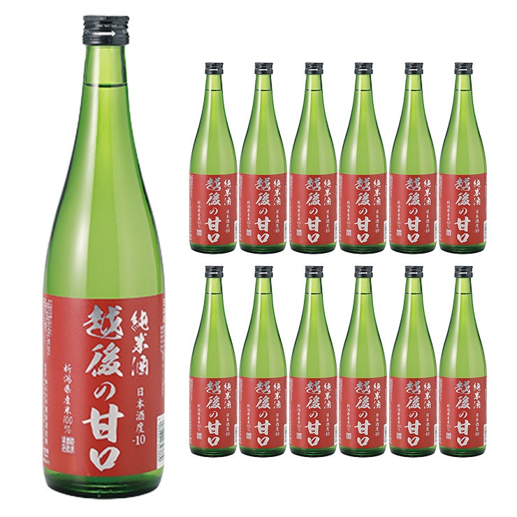 越後酒造場 新潟 越乃八豊 越後の甘口 純米酒
