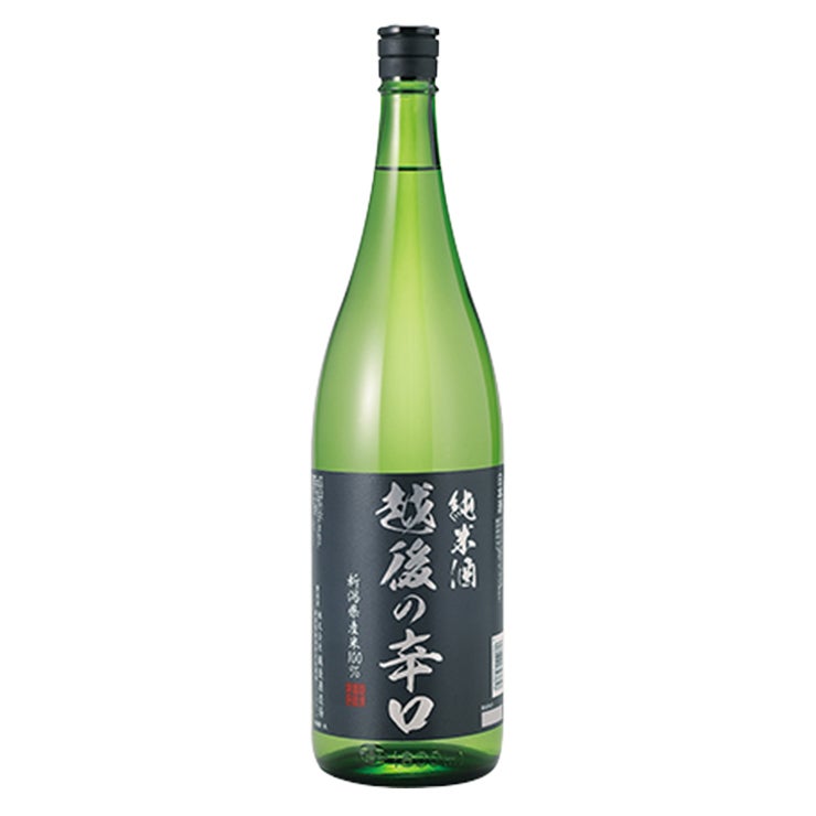越後酒造場 新潟 越乃八豊 越後の辛口 純米酒 