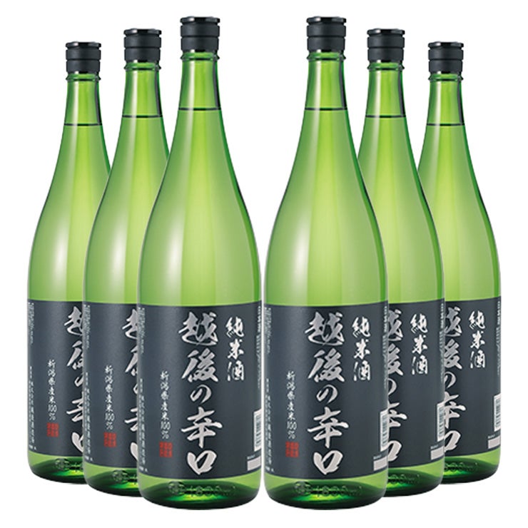 越後酒造場 新潟 越乃八豊 越後の辛口 純米酒 