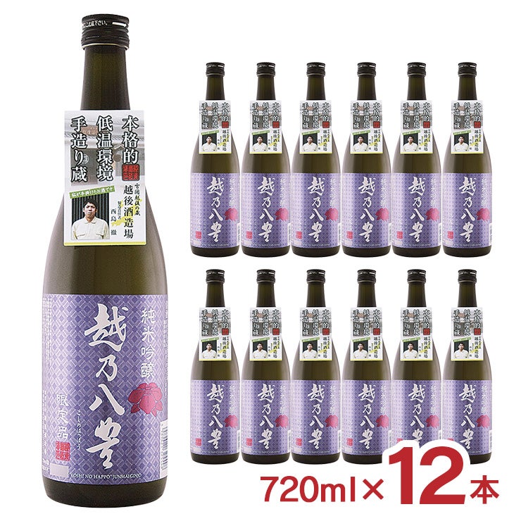 越後酒造場 新潟 越乃八豊 純米吟醸