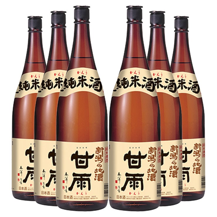 越後酒造場 新潟 甘雨 純米酒 