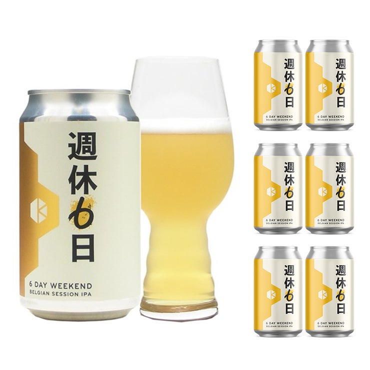 京都醸造 週休6日 350ml 6本