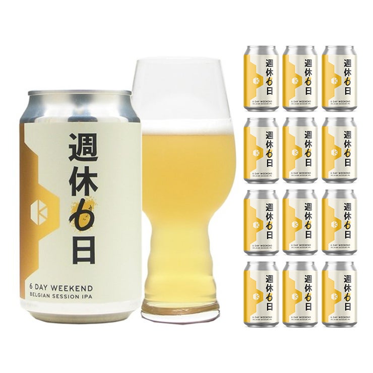 京都醸造 週休6日 350ml 12本