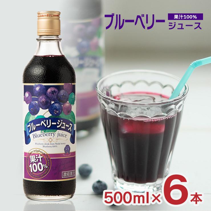 野田ハニー ブルーベリー 100％ ジュース