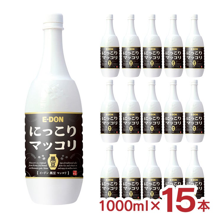 E-DON イードン にっこりマッコリ黒豆味