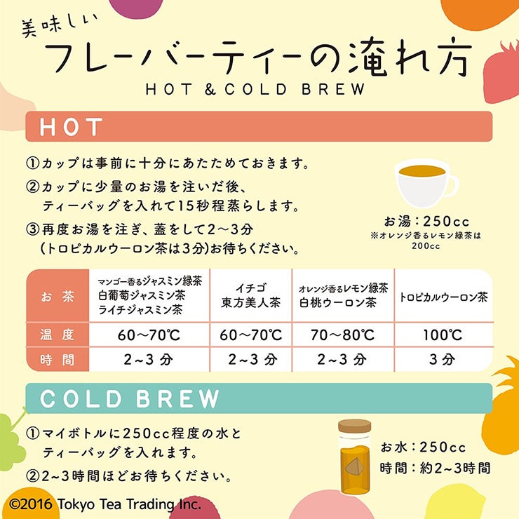 オレンジ香るレモン緑茶