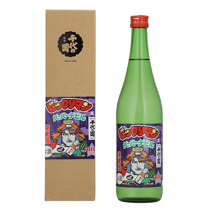  日本酒 千代の園 × ビックリマン 純米酒 