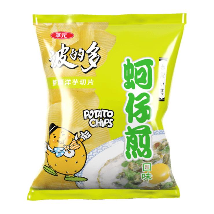 華元 ポテトチップス 台湾牡蠣オムレツ風味
