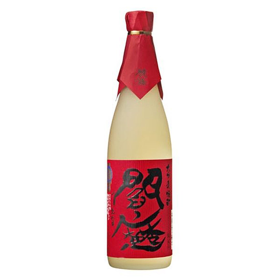  老松酒造 麦焼酎 閻魔 樽 25度 
