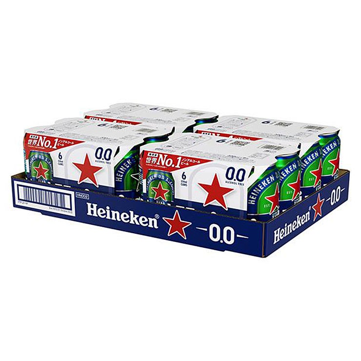 ハイネケン0.0 缶 330ml×24本