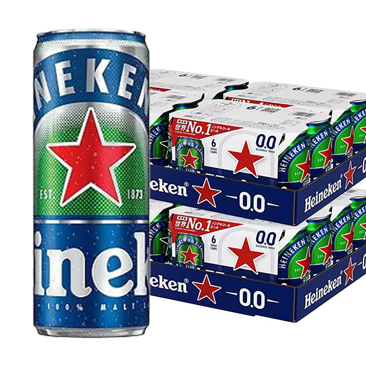 ハイネケン0.0 缶 330ml 48本