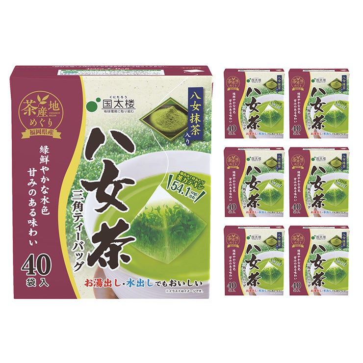 国太楼 抹茶入り 八女茶 三角ティーバッグ